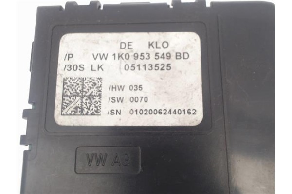 Recambio de centralita para seat altea (5p1) referencia OEM IAM 1K0953549BD 05113525 