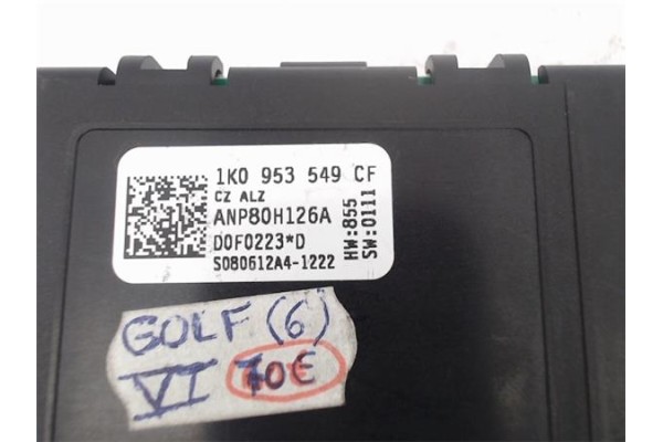 Recambio de centralita para volkswagen golf vi (5k1) referencia OEM IAM (1K0953549CF)  