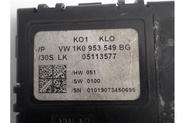 Recambio de centralita para volkswagen eos (1f7) 2.0 tdi referencia OEM IAM (1K0953549BG)  