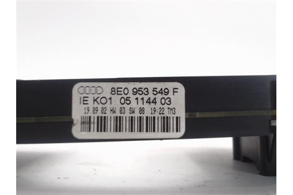 Recambio de centralita para audi a4 avant (8e) referencia OEM IAM 8E0953549F KO150114403 