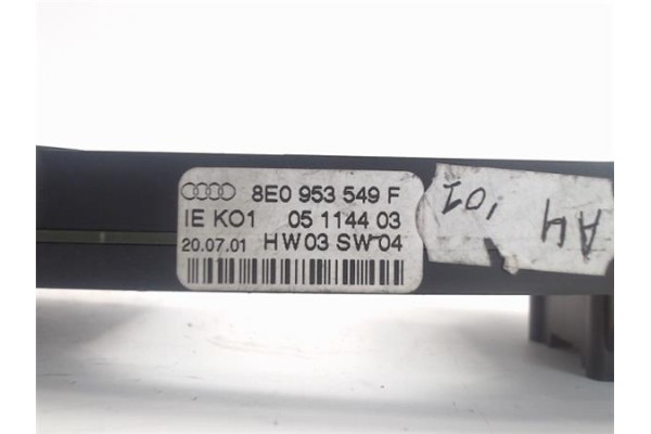 Recambio de centralita para audi a4 berlina (8e) referencia OEM IAM 8E0953549F 05114403 