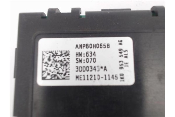 Recambio de centralita para seat leon (1p1) referencia OEM IAM (1K0953549AG)  