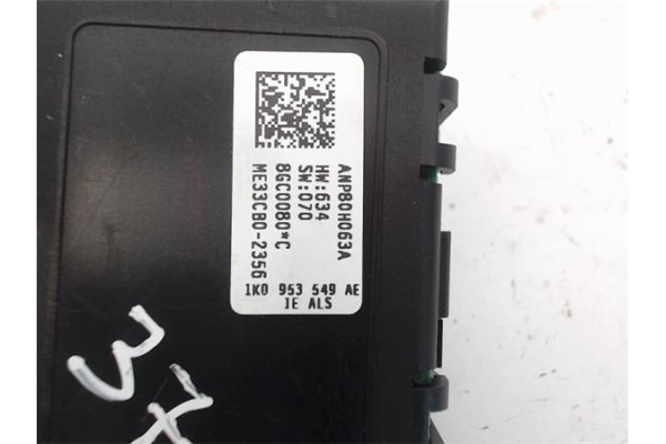 Recambio de centralita para seat leon (1p1) referencia OEM IAM 1K0953549AE ANP80H063A 