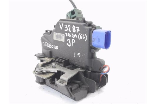Recambio de cerradura puerta delantero derecha para seat ibiza (6l1) 1.2 reference referencia OEM IAM 3B1837016BQ  