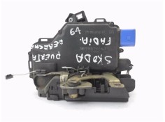 Recambio de cerradura puerta delantero derecha para skoda fabia (6y2/6y3) 1.4 attractive referencia OEM IAM 3B1837016T  