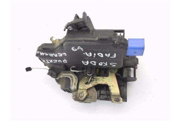 Recambio de cerradura puerta delantero derecha para skoda fabia (6y2/6y3) 1.4 attractive referencia OEM IAM 3B1837016T  