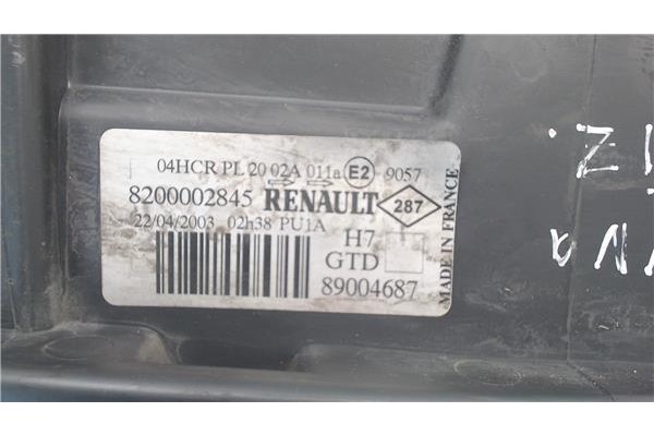 Recambio de faro delantero izquierdo para renault laguna ii (bg0) referencia OEM IAM 8200002845 89900417 