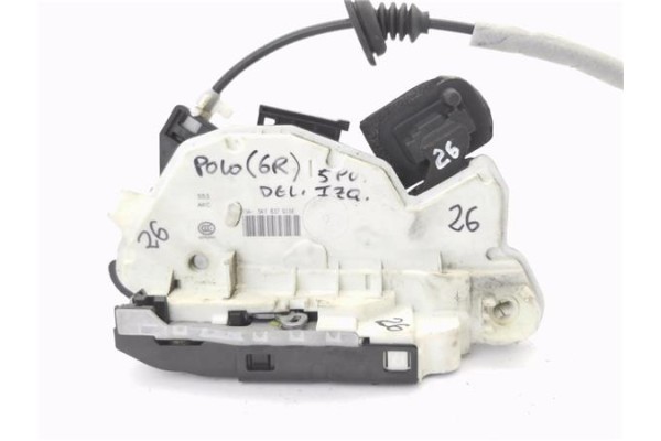 Recambio de cerradura puerta delantero izquierda para volkswagen polo v (6r1) 1.2 advance referencia OEM IAM 5K1837015E  