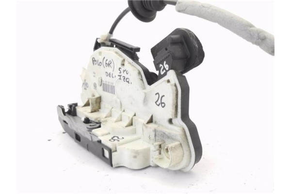 Recambio de cerradura puerta delantero izquierda para volkswagen polo v (6r1) 1.2 advance referencia OEM IAM 5K1837015E  