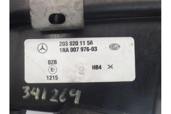 Recambio de faro antiniebla izquierdo para mercedes-benz clk (bm 209) coupe 1.8 200 compressor (209.342) referencia OEM IAM 2038