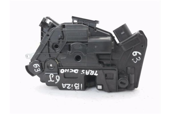 Recambio de cerradura puerta trasero derecha para seat ibiza berlina (6j5) 1.2 stylance / style referencia OEM IAM 6J0839016F  