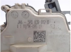 Recambio de cerradura puerta trasero derecha para seat altea (5p1) referencia OEM IAM 5P0839012 B  