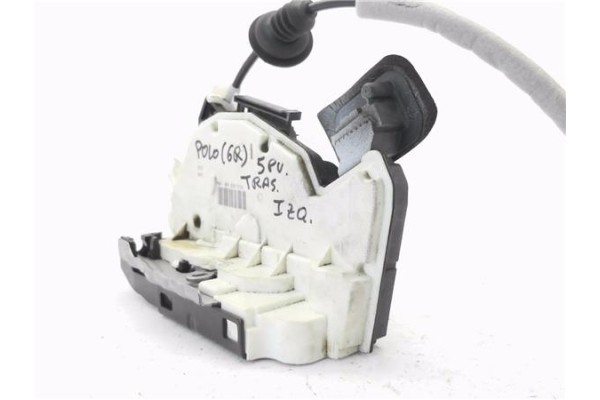 Recambio de cerradura puerta trasero izquierda para volkswagen polo v (6r1) 1.2 advance referencia OEM IAM 6R4839015A  
