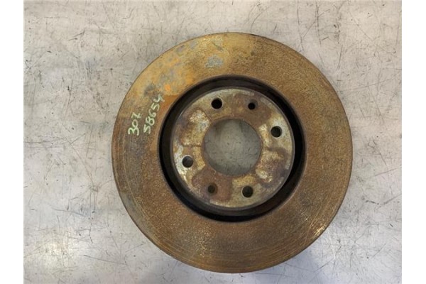 Recambio de disco freno delantero derecho para peugeot 307 (3a/c) 2.0 16v referencia OEM IAM 4246W8 1618862780 4249J6 , PEUGEOT 