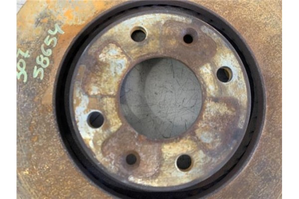 Recambio de disco freno delantero derecho para peugeot 307 (3a/c) 2.0 16v referencia OEM IAM 4246W8 1618862780 4249J6 , PEUGEOT 