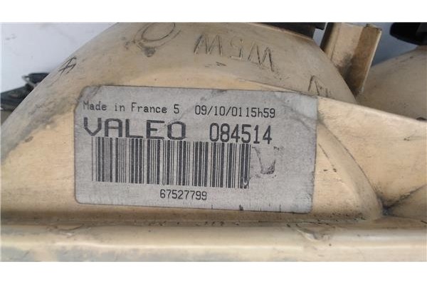 Recambio de faro delantero izquierdo para citroen zx referencia OEM IAM 10114 C8084514 