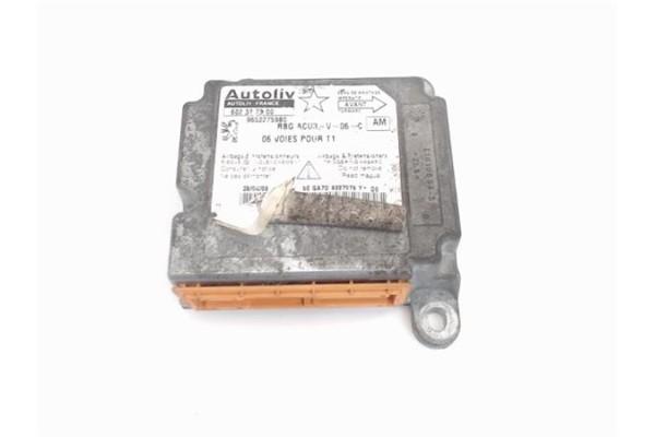 Recambio de centralita airbag para peugeot 206 1.4 hdi eco 70 referencia OEM IAM 9652275980  