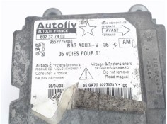 Recambio de centralita airbag para peugeot 206 1.4 hdi eco 70 referencia OEM IAM 9652275980  