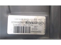 Recambio de faro delantero dcho para renault laguna ii (bg0) referencia OEM IAM 8200002847 89004686 