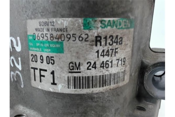 Recambio de compresor aire acond. para opel corsa b 1.2 viva referencia OEM IAM 24461719 1447F 13106850 , OPEL | 13197538 , OPEL