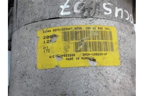 Recambio de compresor aire acond. para ford focus berlina (cap) 1.6 sport referencia OEM IAM 3M5W19D629KF  