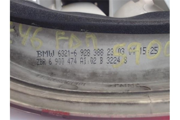 Recambio de piloto trasero derecho para bmw serie 3 touring (e46) 2.0 320d referencia OEM IAM 63218368758 2206849 63216907934 , 