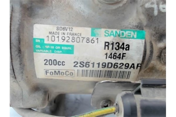 Recambio de compresor aire acond. para ford fusion (cbk) 1.4 + referencia OEM IAM 2S6119D629AF 1464F (YS4H19D629AB) , FORD | 106