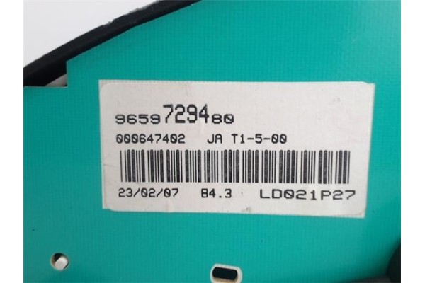 Recambio de cuadro completo para peugeot 206 1.4 i referencia OEM IAM 9659729480 6106Y6 