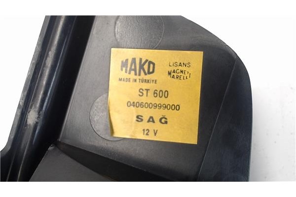 Recambio de piloto trasero derecho para fiat i doblo (119) referencia OEM IAM 40600748  