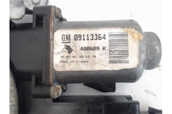 Recambio de mecanismo elevalunas delantero derecho para opel corsa c referencia OEM IAM   