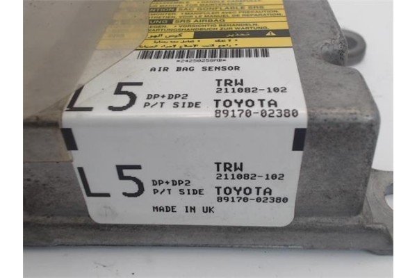 Recambio de centralita airbag para toyota corolla sedán (_e12j_, _e12t_) 2.0 d4d referencia OEM IAM 8917002380  