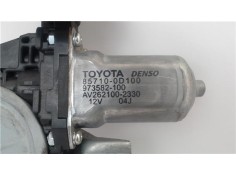 Recambio de mecanismo elevalunas delantero derecho para toyota yaris (ksp9/scp9/nlp9) referencia OEM IAM 857100D100  