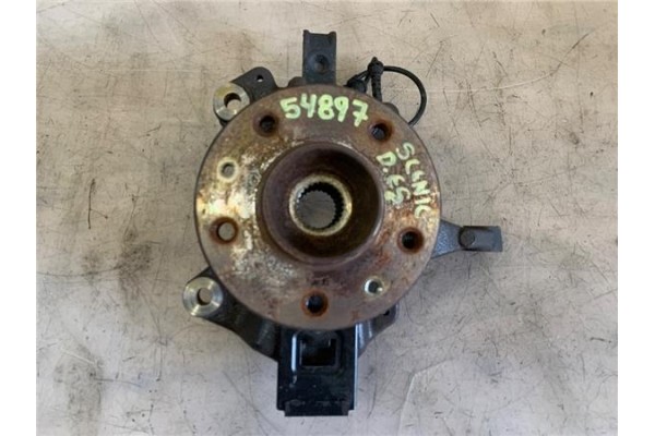 Recambio de mangueta delantero izquierda para renault scenic iii (jz) 1.2 grand expression referencia OEM IAM 400150083R 400147 Recambio de mangueta delantero izquierda para renault scenic iii (jz) 1.2 grand expression referencia OEM IAM 400150083R 400147