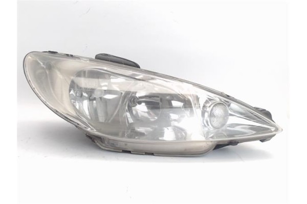 Recambio de faro delantero dcho para peugeot 206 2.0 hdi 90 referencia OEM IAM 9628666780  