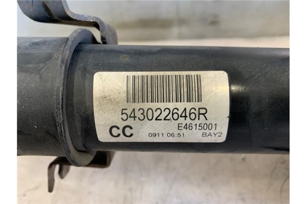 Recambio de amortiguador delantero derecho para renault scenic iii (jz) 1.2 grand expression referencia OEM IAM 543022646R  5430