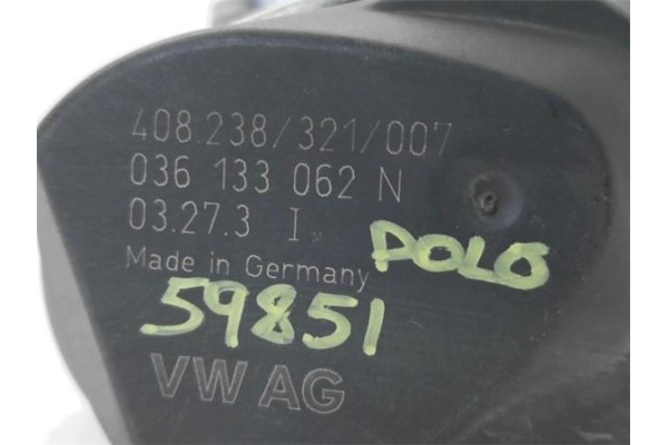Recambio de caja mariposa aire para volkswagen polo iv (9n1) 1.4 16v referencia OEM IAM 036133062L 4,08238E+11 