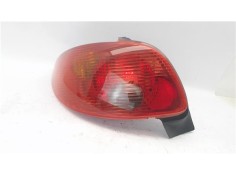 Recambio de piloto trasero izquierdo para peugeot 206 referencia OEM IAM 12637037 02A011A 