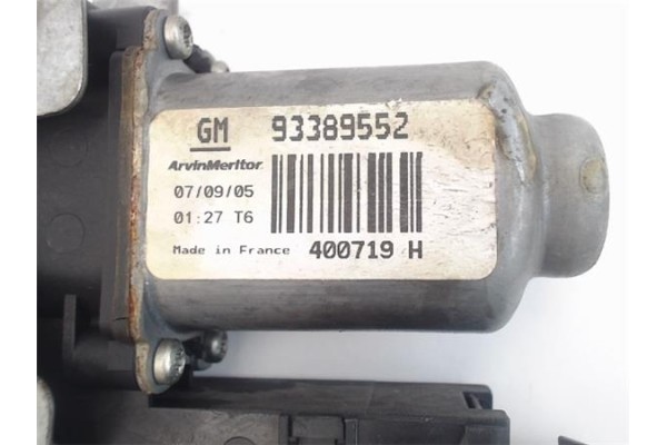 Recambio de mecanismo elevalunas delantero derecho para opel meriva referencia OEM IAM   