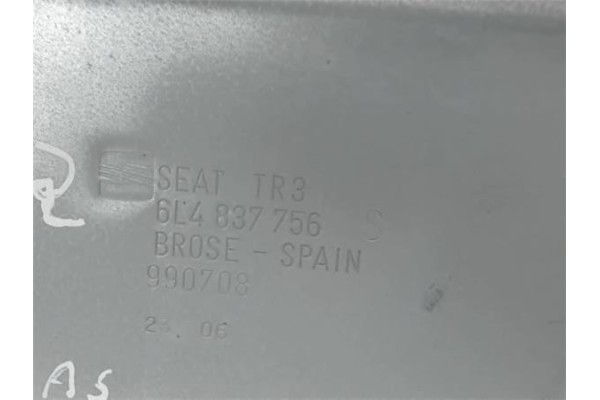 Recambio de elevalunas electrico delantero derecho para seat ibiza (6l1) 1.9 signo referencia OEM IAM 6L4837756 6L4837752EQ 