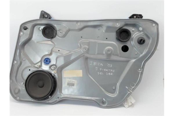 Recambio de elevalunas electrico delantero derecho para seat ibiza (6l1) 1.9 signo referencia OEM IAM 6L4837756H  