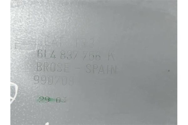 Recambio de elevalunas electrico delantero derecho para seat cordoba berlina (6l2) 1.4 fresh referencia OEM IAM 6L4837752DJ 6L48