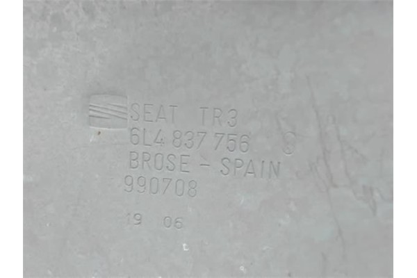 Recambio de elevalunas electrico delantero derecho para seat ibiza (6l1) 1.2 hit referencia OEM IAM 6L4837756  