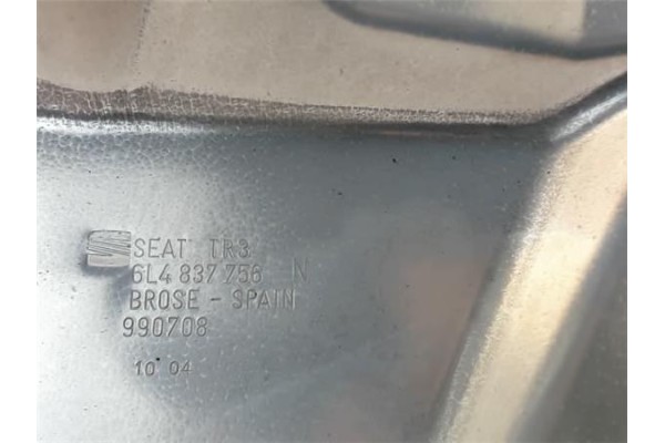Recambio de elevalunas electrico delantero derecho para seat ibiza (6l1) 1.4 stylance referencia OEM IAM 6L4837752DJ 6L4837756N 
