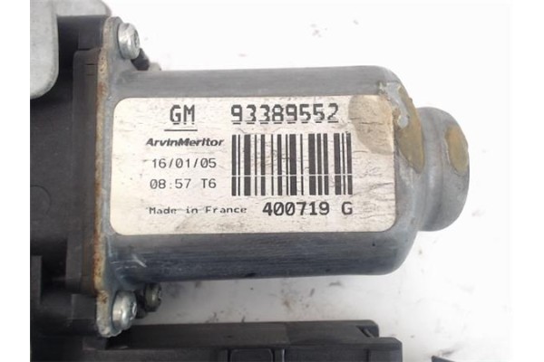 Recambio de mecanismo elevalunas delantero derecho para opel meriva referencia OEM IAM   