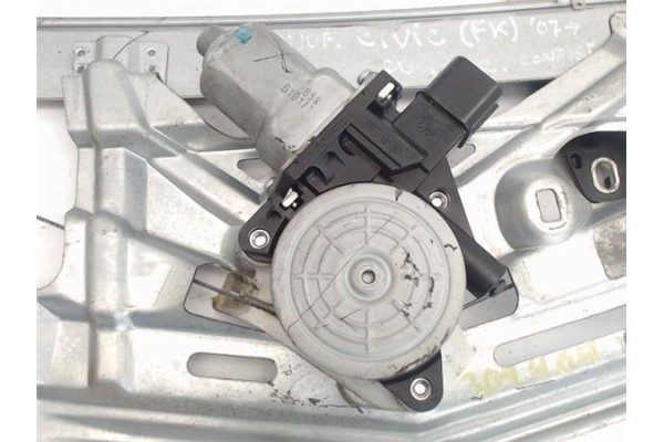 Recambio de mecanismo elevalunas delantero derecho para honda civic berlina 5 (fk) referencia OEM IAM   
