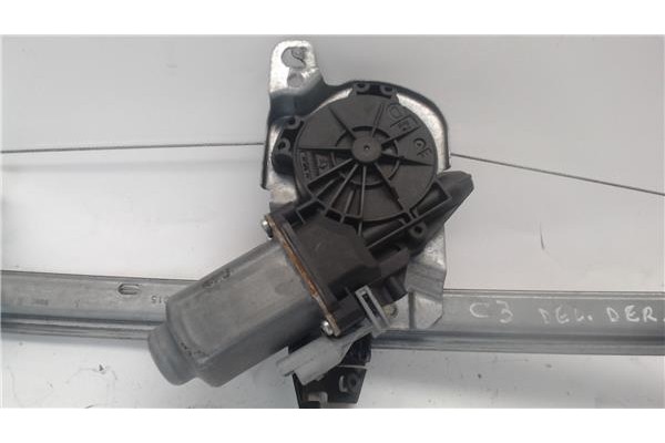 Recambio de mecanismo elevalunas delantero derecho para citroen c3 referencia OEM IAM 9222AP  