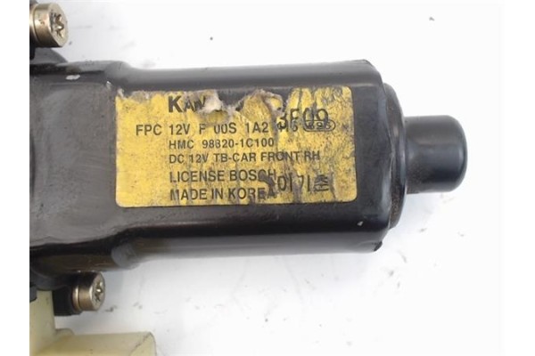 Recambio de mecanismo elevalunas delantero derecho para hyundai getz (tb) referencia OEM IAM   
