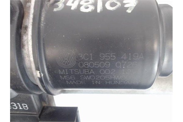 Recambio de motor limpiaparabrisas delantero para volkswagen passat berlina (3c2) 2.0 tdi 16v referencia OEM IAM 3c1955419a  