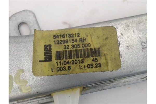 Recambio de mecanismo elevalunas delantero derecho para opel corsa d referencia OEM IAM 5140114  