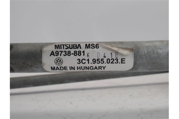 Recambio de motor limpiaparabrisas delantero para volkswagen passat berlina (3c2) 2.0 tdi referencia OEM IAM 3c1955023  